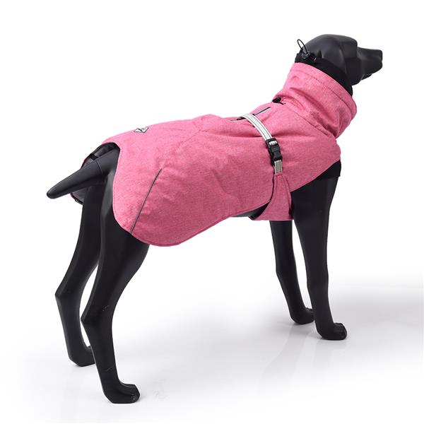 New Style Dog Winter Jacket with Waterproof Warm Polyester Filling Fabric