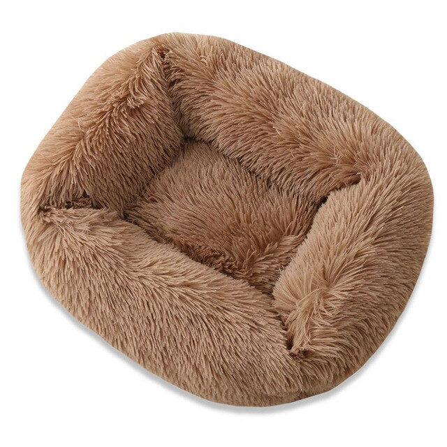 Square Dog Bed Super Soft Warm Plush Mat