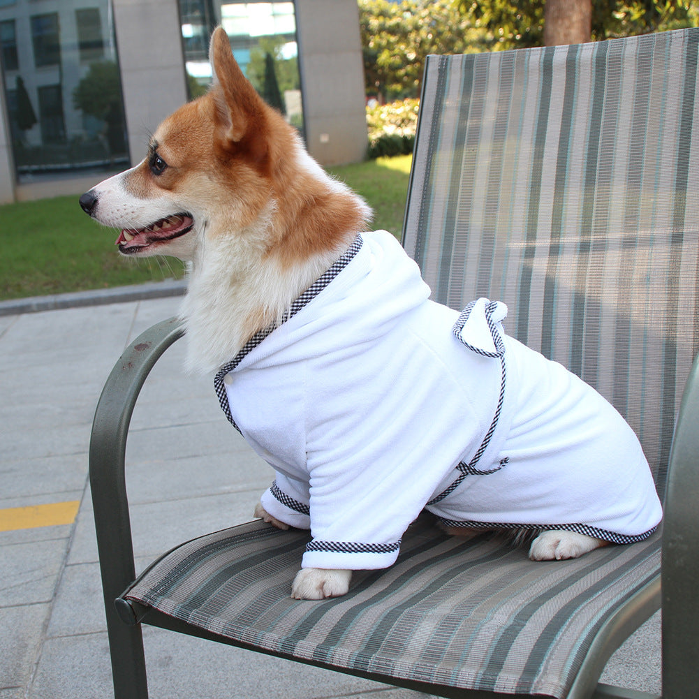 Dog Bathrobe Towel Robe