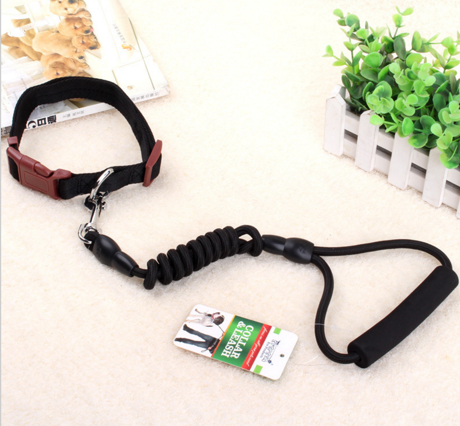 Dog Harness Soft Adjustable with Rope Leash