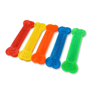 Bone Shaped Rubber Chewing Toy