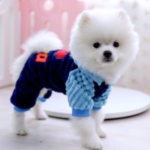 I Love Mama Papa Dog Hoodie for Small Dogs