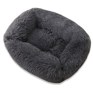 Square Dog Bed Super Soft Warm Plush Mat