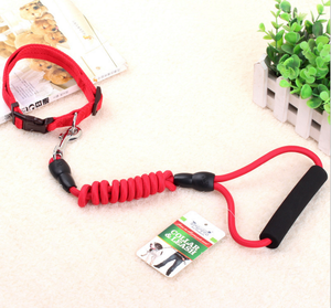 Dog Harness Soft Adjustable with Rope Leash