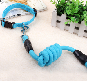 Dog Harness Soft Adjustable with Rope Leash