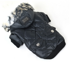 Dog Winter Coat Hoodie