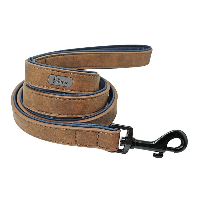 Personalized Leather Dog Collar