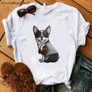 Labrador Dog I Love Mom T-shirt Summer 2021