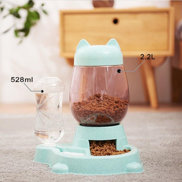 4 Style Dog Feeder Automatic Fountain