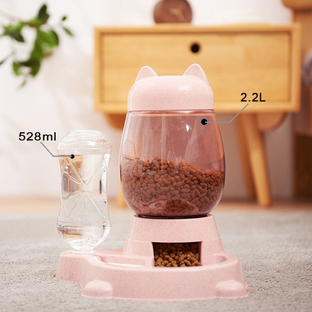 4 Style Dog Feeder Automatic Fountain