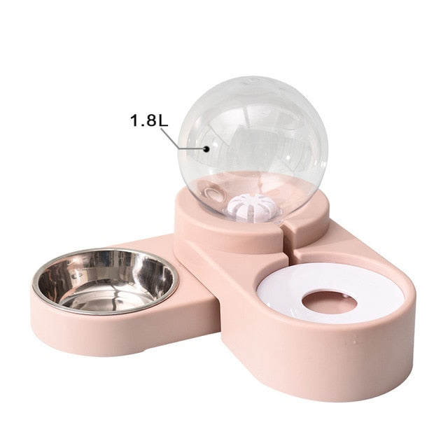 4 Style Dog Feeder Automatic Fountain