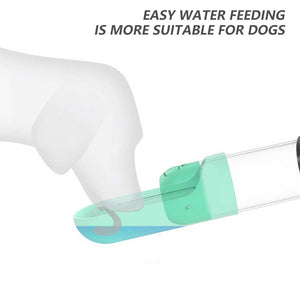 Lightweight Pet Cat Dog Water Bottle Feeder with Filter Leak Proof Lock Drinking Bowl Dispenser Food Grade Material Pet Supplies