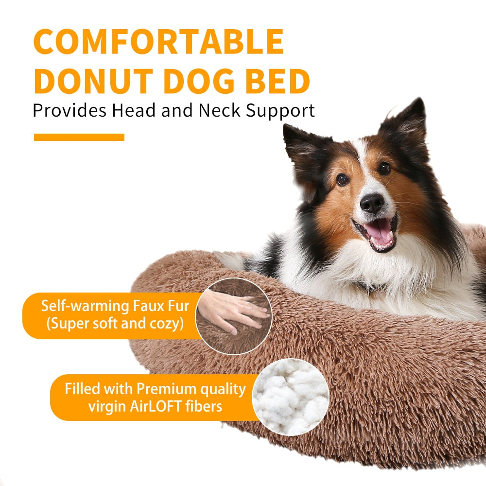 Fluffy Dog Bed