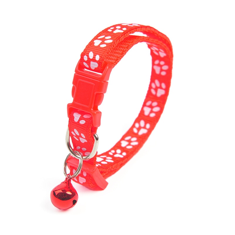 Puppy Collar With Bell Adjustable Buckle