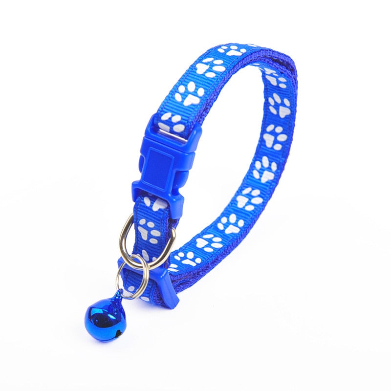 Puppy Collar With Bell Adjustable Buckle