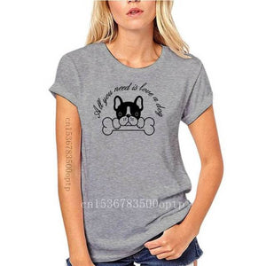 New All You Need Is Love A Dog T-shirt