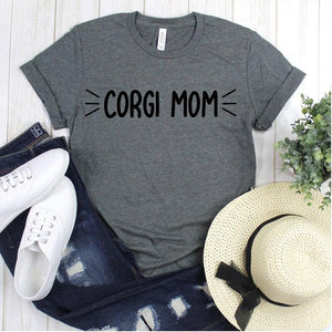 Corgi Mom Dog Mama T-shirt