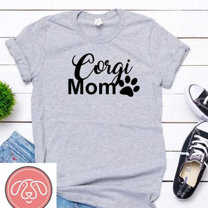 Corgi Mom Dog Mama T-shirt