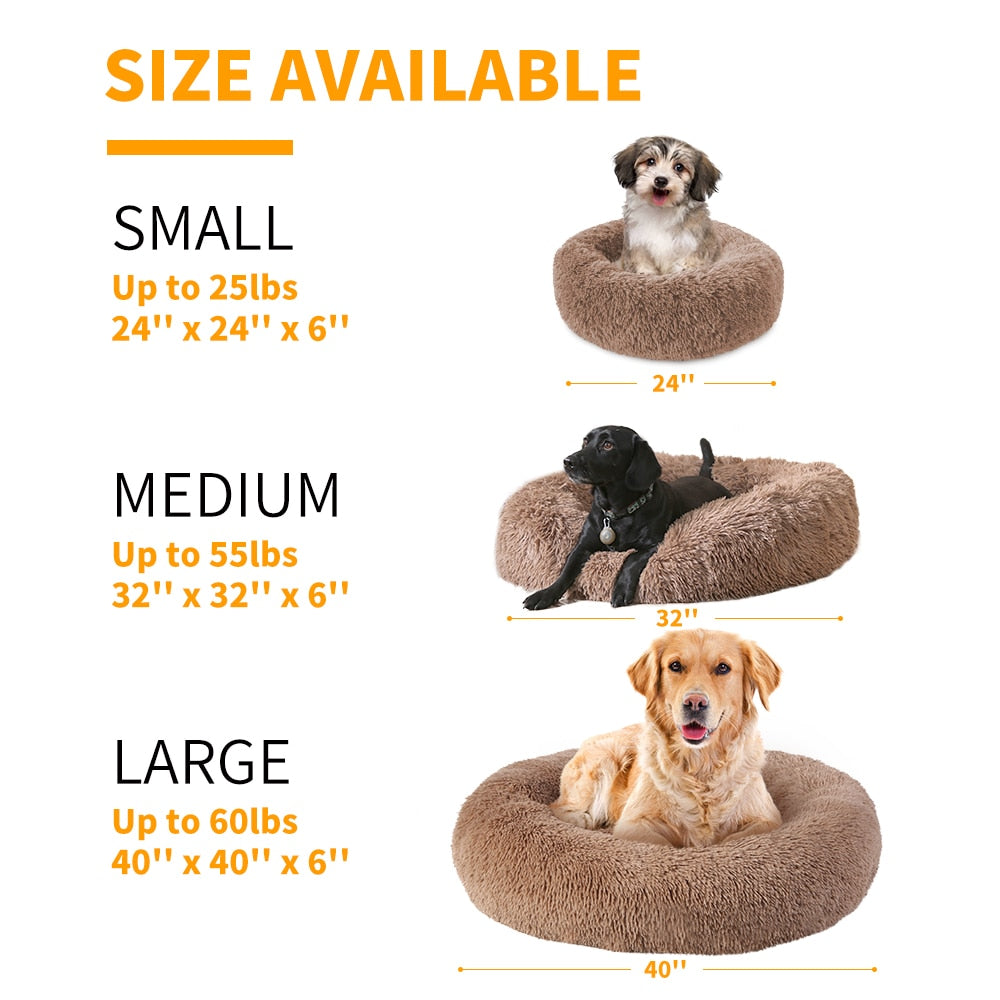 Fluffy Dog Bed