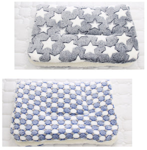 Soft Flannel Pet Mat dog Bed Winter Thicken Warm Cat Dog Blanket puppy Sleeping Cover Towel cushion for small Medium large dogs